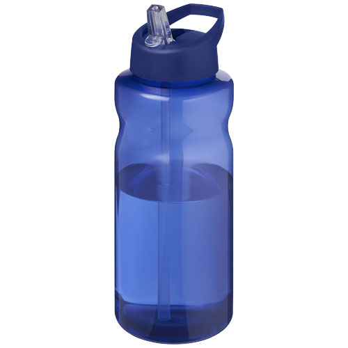 Gourde sport personnalisée 1L Ocean Plastic H2O Active® Bleu / Bleu
